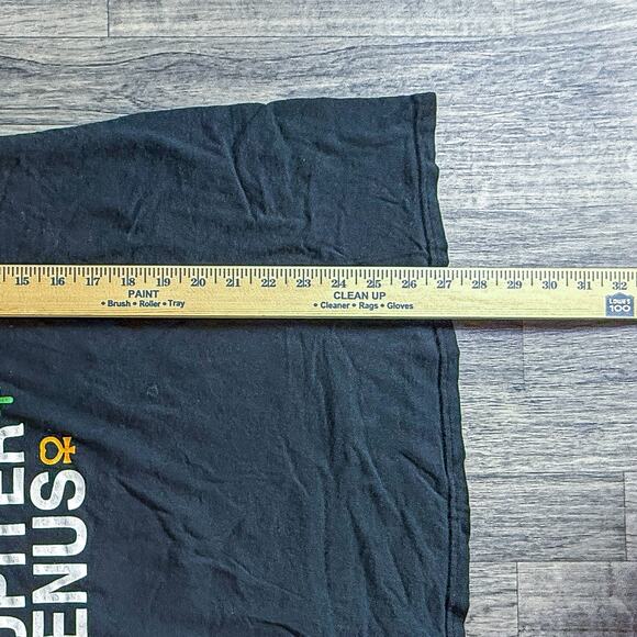 Sailor Moon 2XL Graphic T-Shirt Anime Manga Mercury Mars Jupiter Venus Black Tee - Picture 5 of 5